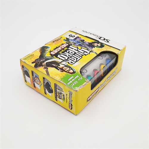 Guitar Hero On Tour Decades Inkl Guitar Grip - Komplet I æske - Nintendo 3DS Spil (B Grade) (Genbrug)